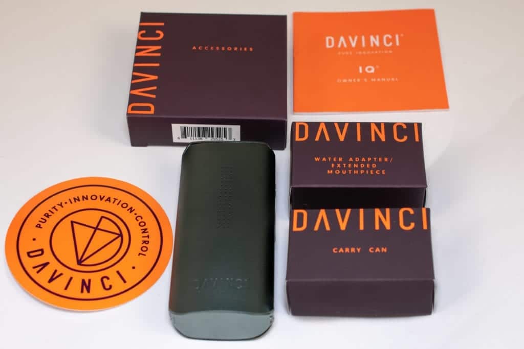 davinchi open box with everything
