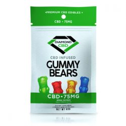 diamond cbd gummies infused gummy bears 75mg 10