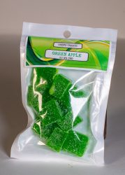 Green Apple 50mg CBD Gummy Treats